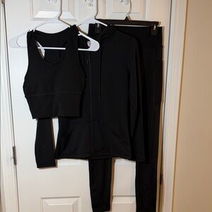 Black Activewear Set